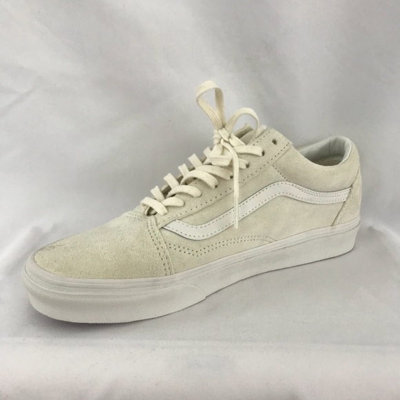 Vans Old Skool Zip Marshmallow/Blanc Suede Sneakers NWT - Picture 5 of 12